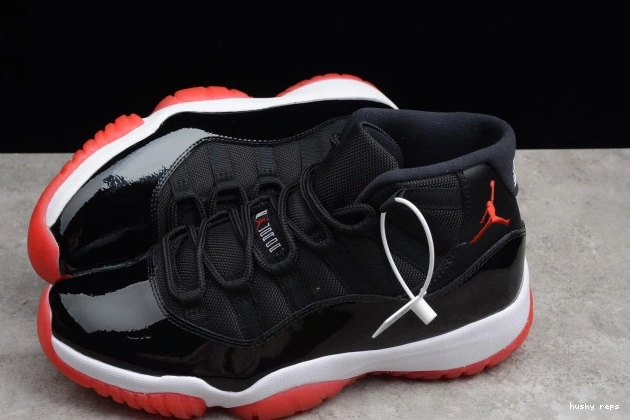 Rep Husky Retro Air (2012) 378037-010 11 Jordan Bred 0711